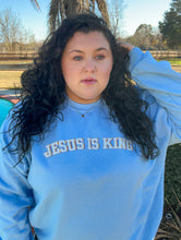 Load image into Gallery viewer, Jesus is King Sweatshirt
